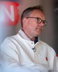 Der Geschäftsführer und Gesellschafter des SparkassenParks, und am 15. September unser Referent, Michael Hilgers.